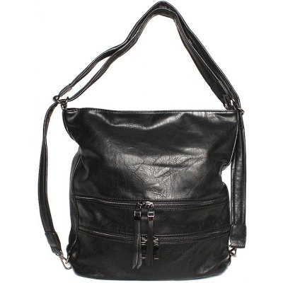Romina & Co kabelka na rameno batoh D134/21 černá – Zboží Mobilmania