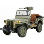 Amewi Trade GmbH RC Jeep Willys MB Scale Crawler 4WD RTR zelený 1:14 – Zboží Mobilmania
