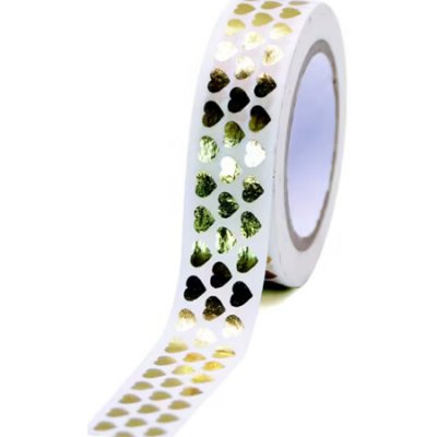 Tempus GG FT 933081 Gold hearts 10 m x 15 mm – Sleviste.cz