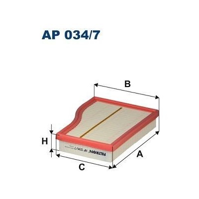 Vzduchový filtr FILTRON AP 034/7 – Hledejceny.cz