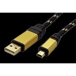 Roline 11.02.8822 Gold USB 2.0 kabel USB A(M) - miniUSB 5pin B(M), 1,8m – Hledejceny.cz