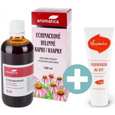 Aromatica Echinaceové kapky 100 ml + Kosmin 25 ml