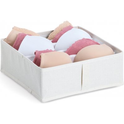 Zeller Present Organizér na spodní prádlo s 6 přepážkami, 30 x 30 x 11 cm – Zboží Dáma