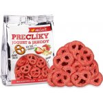 Mixit Preclíky jogurt bílá čokoláda jahody 70 g – Sleviste.cz
