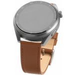 FIXED Kožený řemínek Leather Strap s šířkou 22 mm pro smartwatch, hnědý FIXLST-22MM-BRW – Zboží Živě