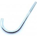 EU SELECT Hák na střešní krytinu tvar J M8x120mm M8x120 – Zboží Mobilmania