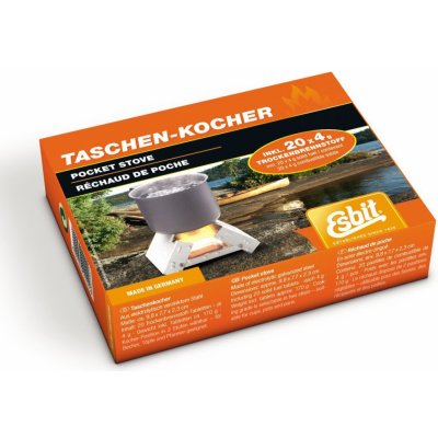 Esbit Pocket Stove Small 20 x 4g – Sleviste.cz