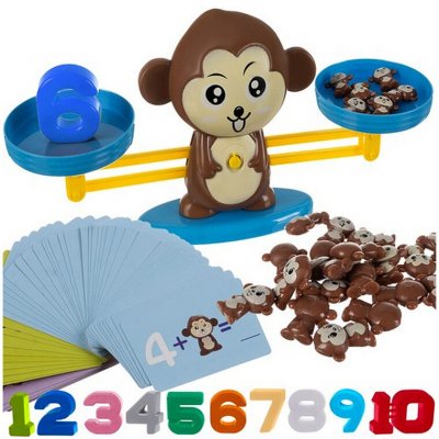 Pomůcka edukační počítání opiček COUNTING MONKEY – Hledejceny.cz