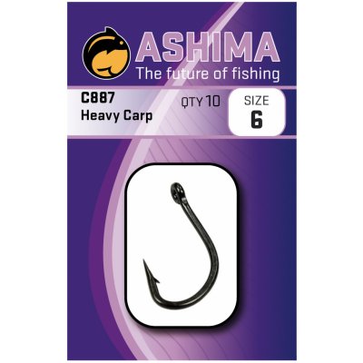 Ashima C887 Heavy Carp vel.8 10ks – Zboží Mobilmania