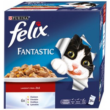 Felix Fantastic maso jelly 24 x 100 g