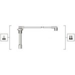 Sada kabelů pro zapalování MAGNETI MARELLI 941319170105 – Zboží Mobilmania