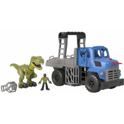 Mattel Fisher Price Imaginext T-REX Únik z náklaďáku