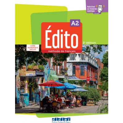 Edito A2 - Edition 2022 - Livre + code numérique + didierfle.app