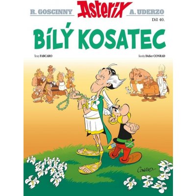 Asterix 40 - Bílý kosatec - Fabcaro – Zboží Mobilmania