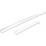 LŽÍCE NA BOTY KOV SET 2KS 58X4CM-30X4CM BÍLÁ/ČERNÁ – Zboží Dáma