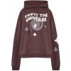 Dámská mikina s potiskem SoulCal Graphic Hoodie Brown