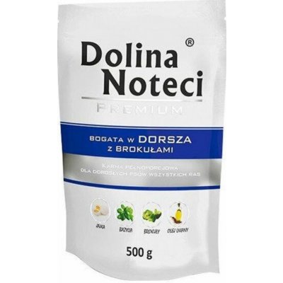 Dolina Noteci Premium Bohatá na tresku a brokolici 500 g – Hledejceny.cz