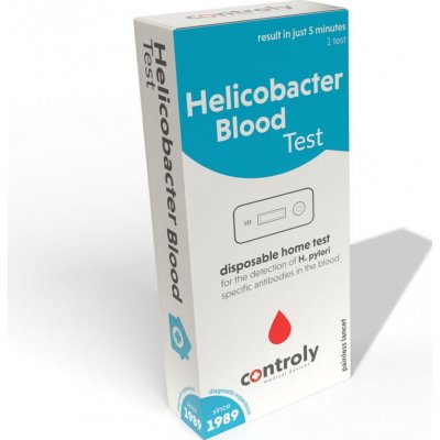 Hydrex Diagnostics Hydrex Test na bakterii Helicobacter pylori z krve 1 ks – Sleviste.cz