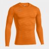 Pánské sportovní tričko Brama Classic Funkční tričko dlouhým rukávem oranžová