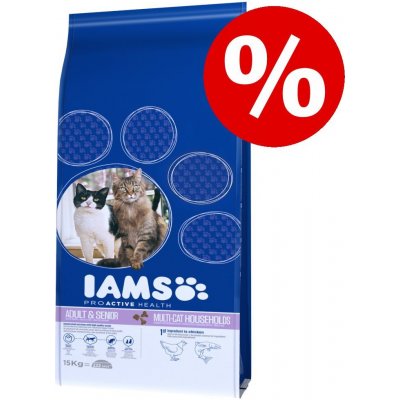 Iams Naturally Cat Adult Salmon 2,7 kg