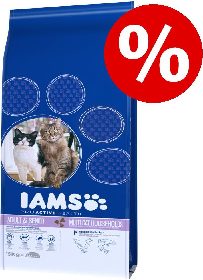 Iams Naturally Cat Adult Salmon 2,7 kg