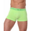 Boxerky, trenky, slipy, tanga Brubeck BX 10050A pánské boxerky zelené