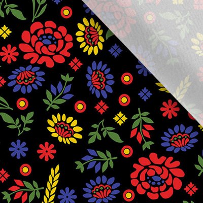 Takoy Úplet Takoy šarišský lidový kroj - barevná na černém – Zboží Dáma