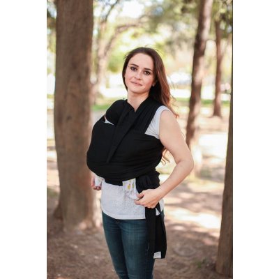 Neko slings Stretchy Wrap Sling Black – Sleviste.cz