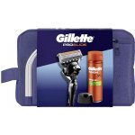 Gillette Cestovní sada ProGlide holicí strojek + Fusion gel na holení 200 ml + stojan – Sleviste.cz