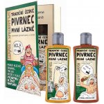 Bohemia Pivrnec Kniha s extrakty z pivních kvasnic a chmele sprchový gel 200 ml + Vlasový šampon 200 ml dárková sada – Hledejceny.cz