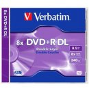 Verbatim DVD+R DL 8,5GB 8x, jewel, 1ks (pe-308191)