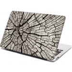 Sablio Samolepka na notebook Dřevo - 38x26 cm – Zboží Živě