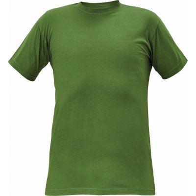 Cerva Tričko Teesta s krátkým rukávem trávově zelená – Zboží Mobilmania