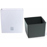 Prosperplast Rato low květináč 17 cm bílý – Sleviste.cz