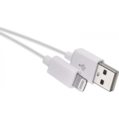 Emos SM7014W USB 2.0 A/M - i16P/M, 1m, bílý – Zbozi.Blesk.cz