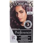 L'Oréal Paris Préférence Vivid Colors barva na vlasy na barvené vlasy na všechny typy vlasů 4,261 Dark Purple 60 ml – Sleviste.cz