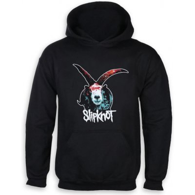 mikina s kapucí ROCK OFF Slipknot graphic Goat černá – Zboží Dáma