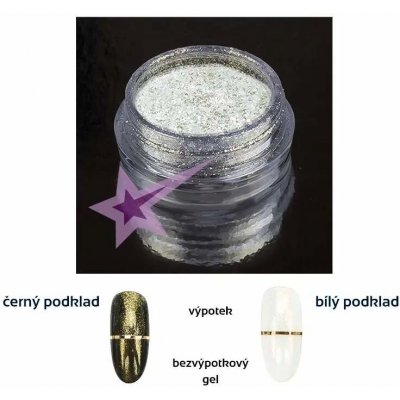 Starnails Nail Art zdobení pigment P105 – Zboží Mobilmania