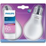 Philips | SADA 2x LED Žárovka Philips A60 E27/7W/230V 6500K | P5034 – Zboží Živě