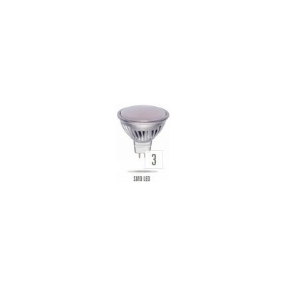 Wojnarowscy LED MR16 GU5,3 12V 6W SMD 5630 15LED Teplá bílá mléčná stříbrná – Hledejceny.cz
