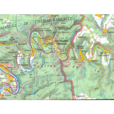 Charleville-Méziers Verdun 1:100 000 mapa – Hledejceny.cz