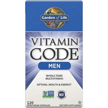 Garden of Life Vitamin Code Men multiVitamín pro muže 120 kapslí