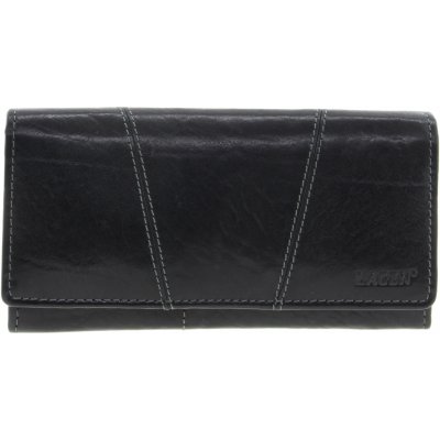 Lagen Kožená dámská peněženka black PWL 388 T BLK 632 – Zboží Mobilmania