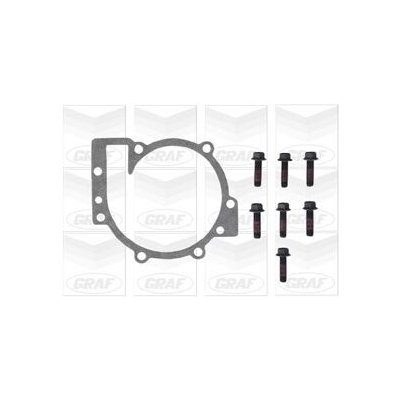 Vodní pumpa GRAF (GR PA824) - VOLVO S60 2.4D D5 00-, S80 2. 8T6 2.9 3.0T6 02-, V70 2.4D D5 01-, XC90 3.0T6 02- – Zboží Mobilmania