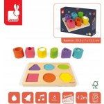 Janod smyslové vkládací puzzle tvary a zvuky – Zbozi.Blesk.cz