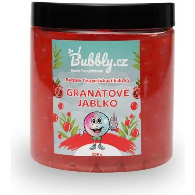 Domácí Bubble Tea Práskací kuličky granátové jablko 250 g – Zboží Dáma