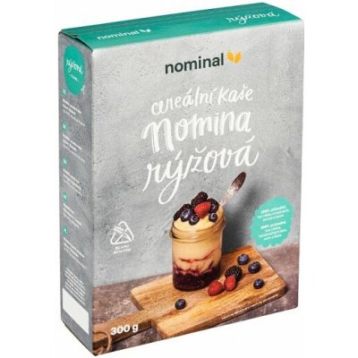 Nominal NOMINA RÝŽOVÁ cereální kaše bez lepku 300 g – Hledejceny.cz