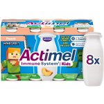 Actimel Kids probiotický jogurtový nápoj s vitamíny broskev 8 x 100 g – Zboží Dáma