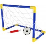 Teddies Fotbalová branka plast 44x31cm s míčkem a pumpičkou – Sleviste.cz