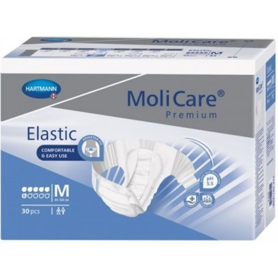 MoliCare Premium Elastic 6 kapek M 30 ks od 332 Kč - Heureka.cz